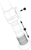 Hawke Carbon Fibre Pro Bipod 8-11’ – smooth