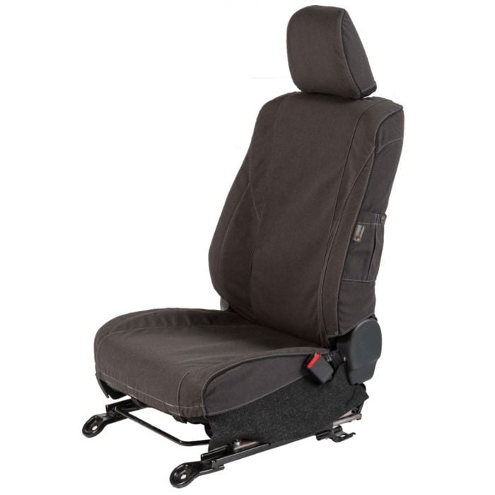 Escape Gear Seat Cover VW Caddy Alltrack (2019–10/2021) – 2 Fronts (Airbags, Lumbar Support, Folding Tray) + 60/40 Bench