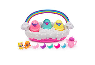 Hatchimals Alive Neon Rainbow Basket