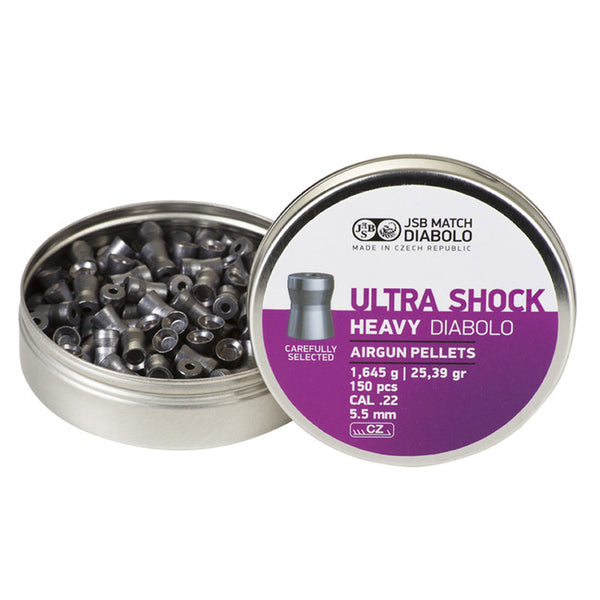 5.5MM JSB ULTRA-SHOK HEAVY (150) 25.40GR