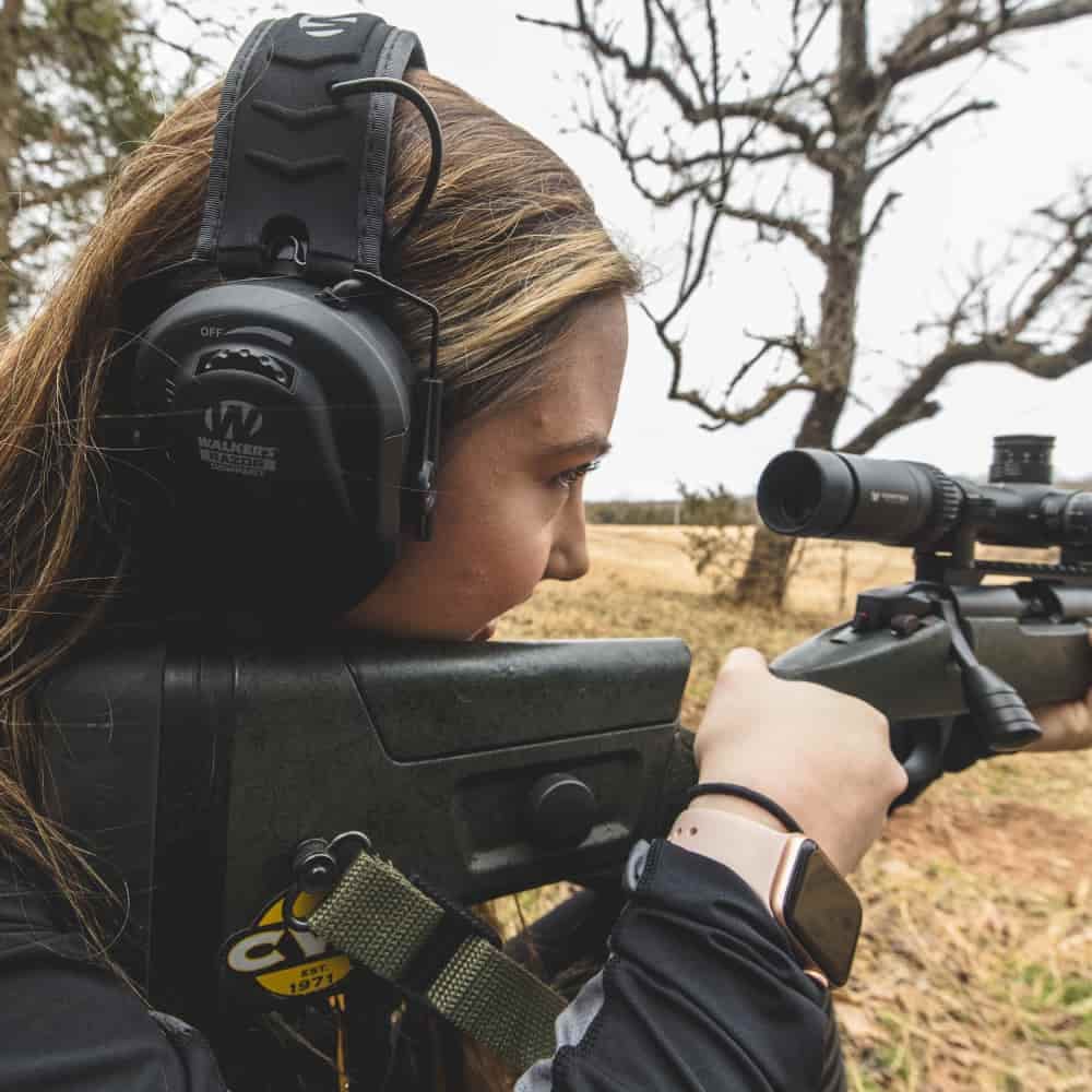 Walker's Razor Compact Electronic Earmuffs (Black)