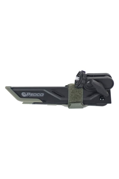 Folded Pedco Mini tripod for Kestrel Meter Velcro Shown