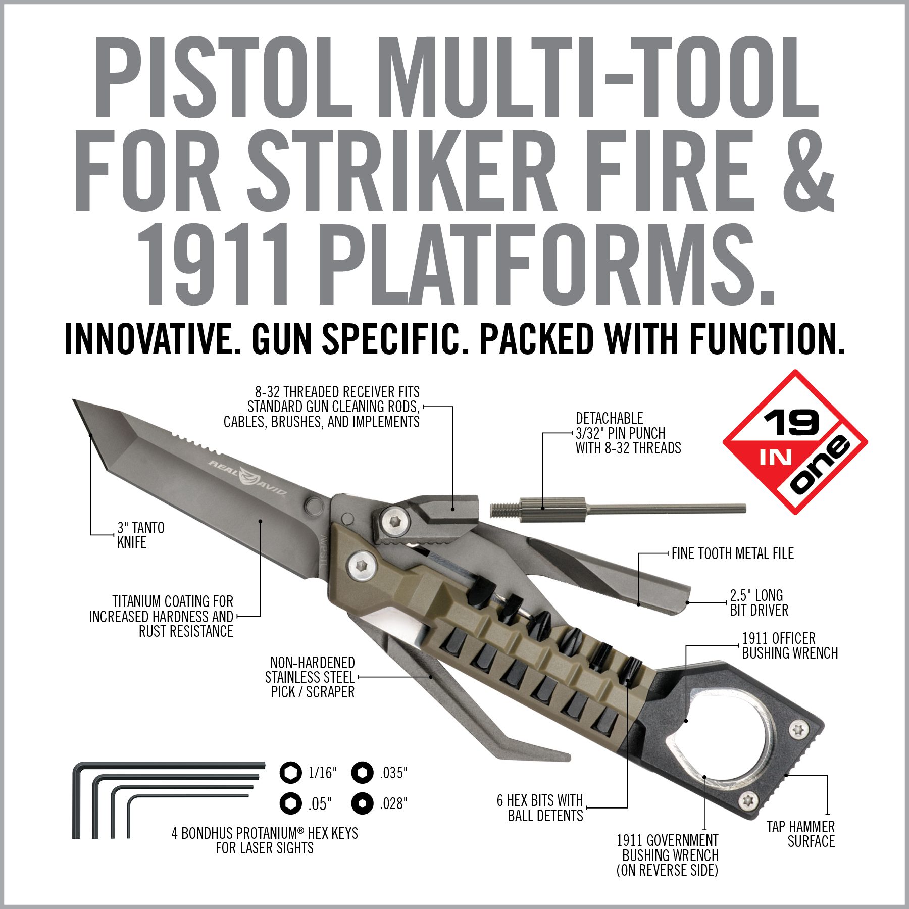 8 Image for The Pistol Tool™-Real Avid