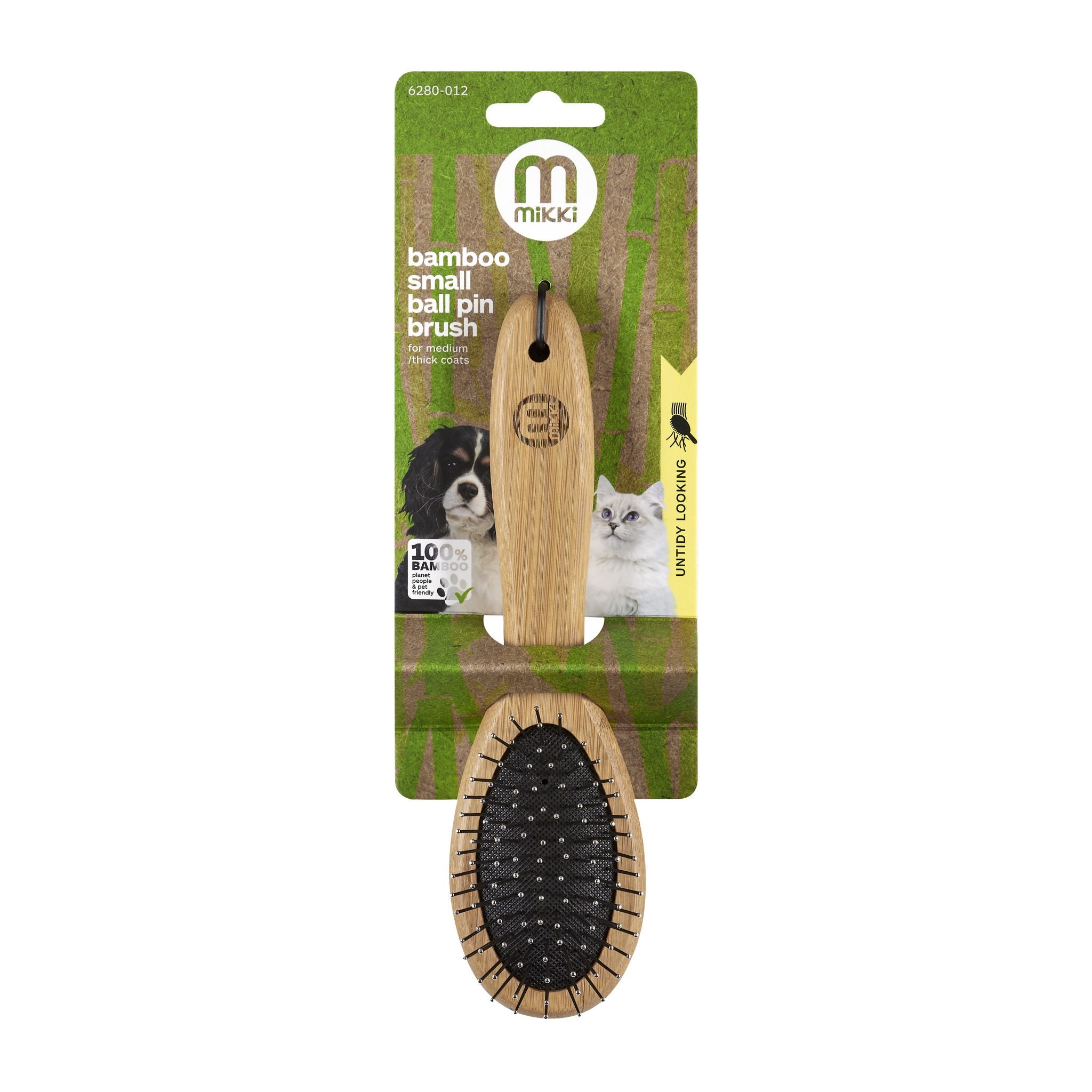 Bamboo Ball Pin Brush - Small