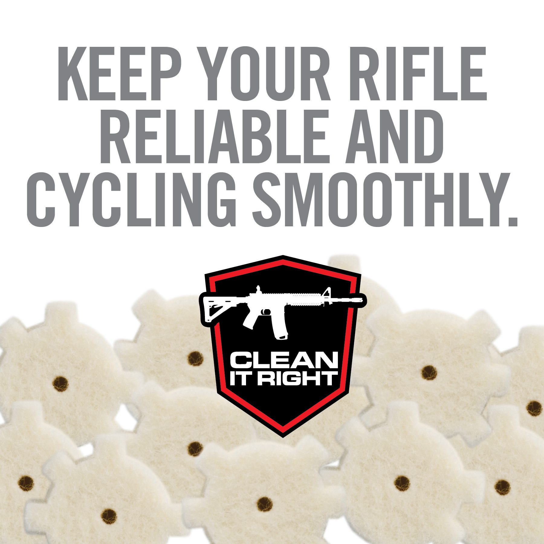 3rd Image for AR15 Star Chamber Cleaning Pads - Real Avid