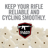 3rd Image for AR15 Star Chamber Cleaning Pads - Real Avid