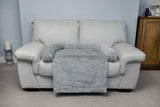 Calming Sofa Snuggler Blanket Bed Grey - Small - Image 3