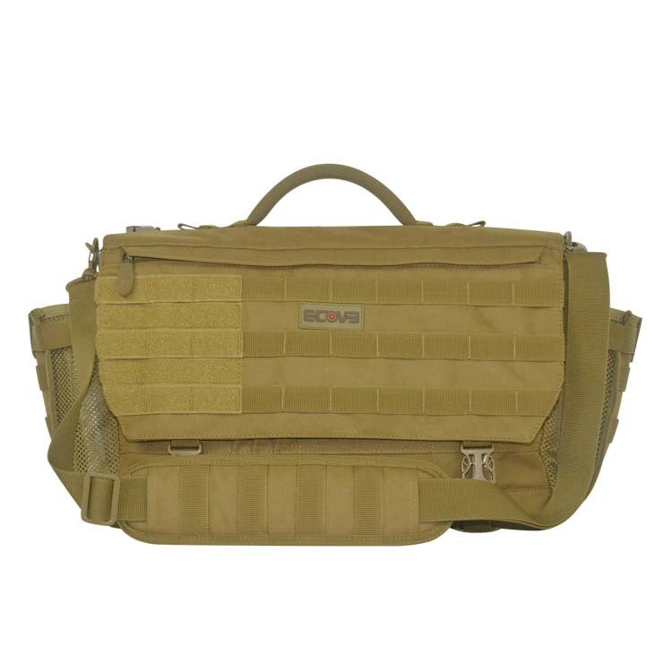 EcoEvo Pro Series Messenger Bag (Tan)