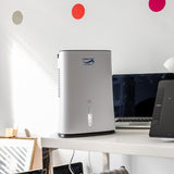Crystal Aire Compact 2L Dehumidifier with Automatic Timer (600ml/day)