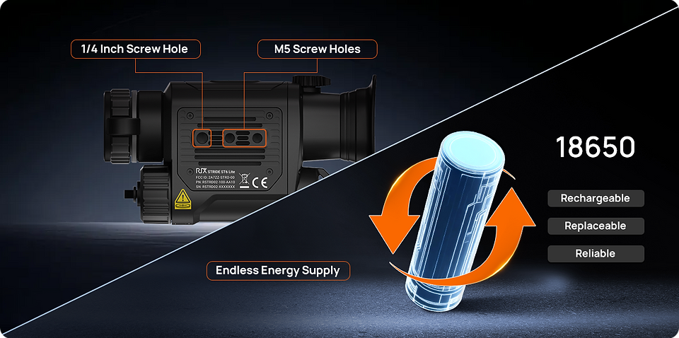 Rix RIX Stride ST6 Lite Thermal Monocular (640 resolution, 25mm)