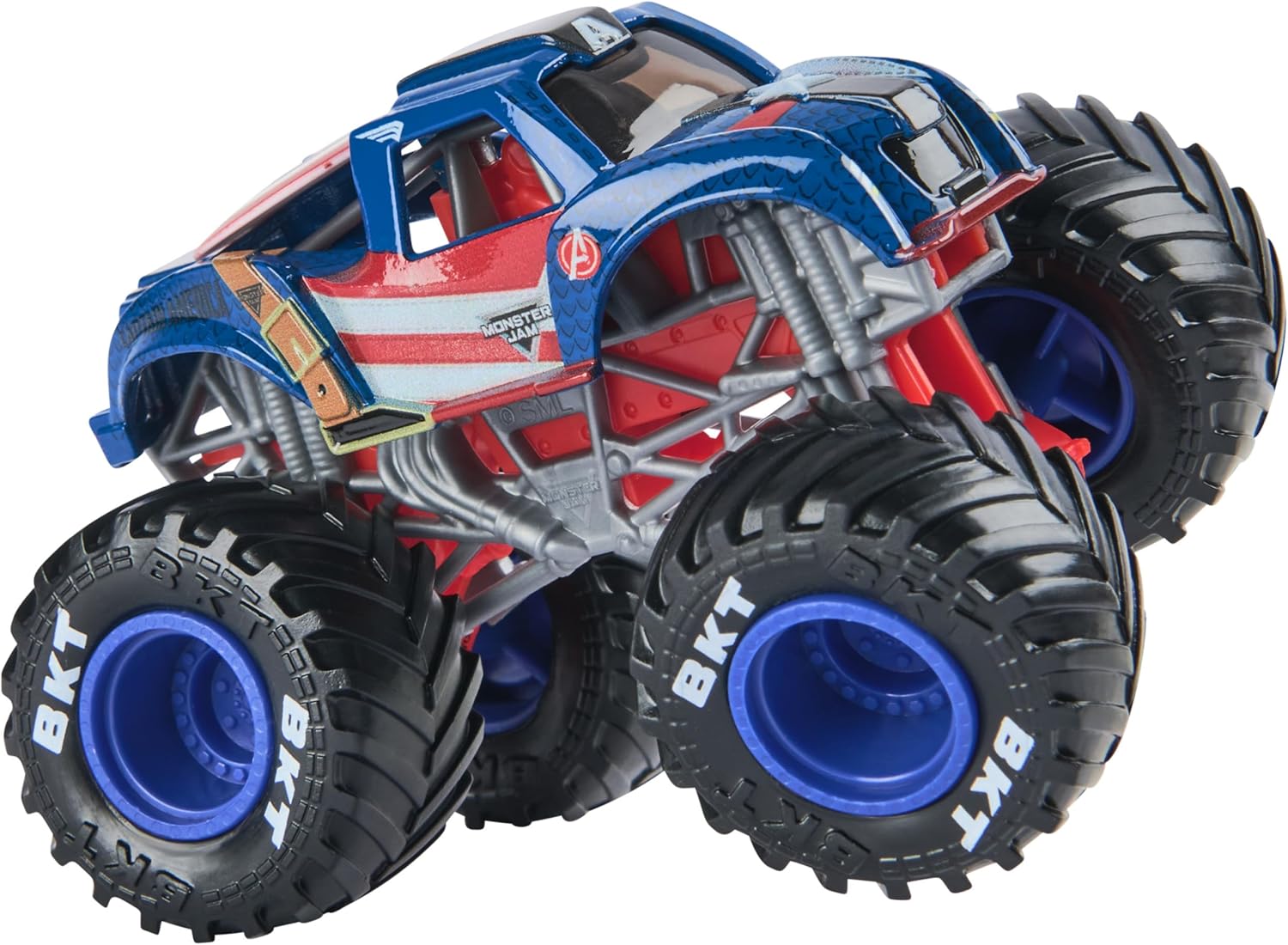 Monster Jam Marvel Captain America vs. Winter Soldier (2-Pack)