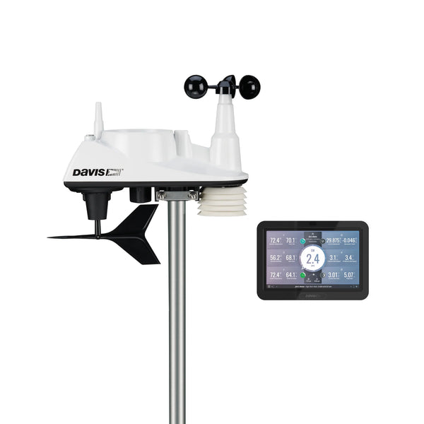 Davis Vantage Vue Wireless Weather Station with WeatherLink Console – 1000ft/300m Range