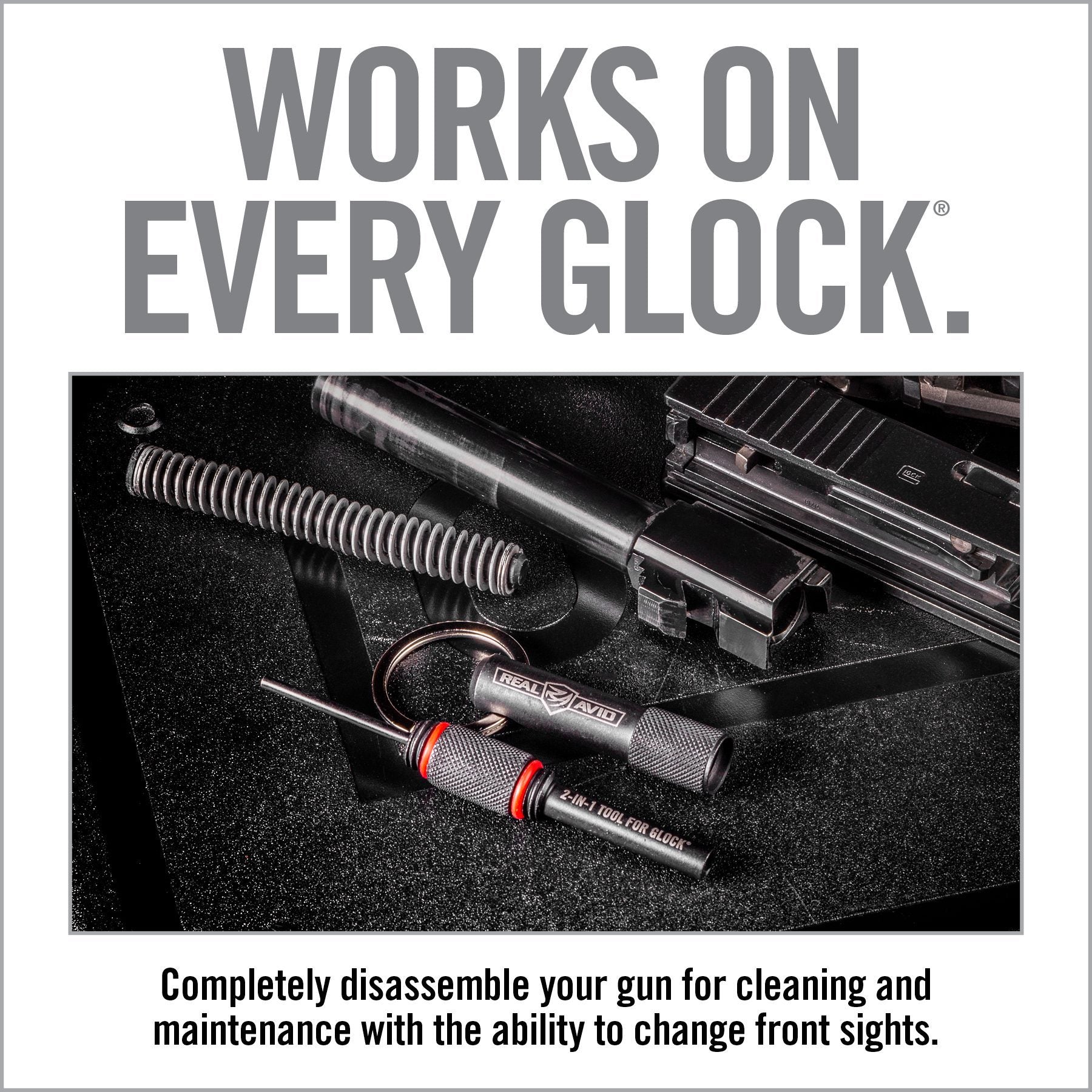 7th Image for 2-in-1 Tool™ for Glock* - Real Avid