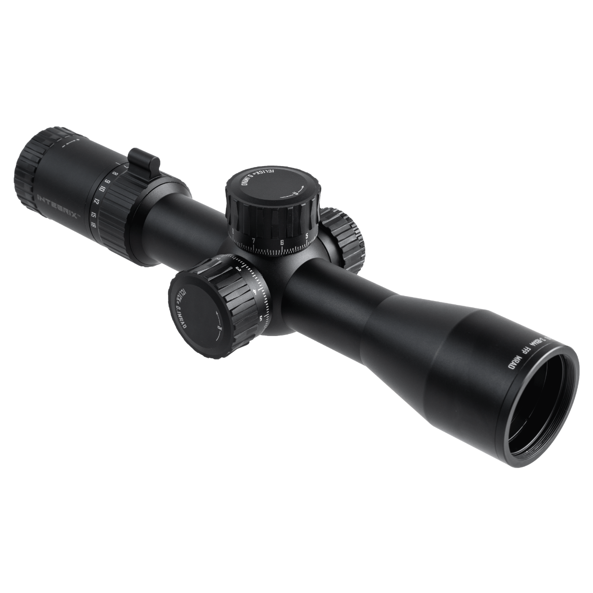 INTEGRIX® iX6 3-18X44 34 mm FFP Mid Power Scope, M1 MRAD