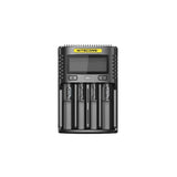 NiteCore UMS4 4 Bay Intelligent USB Battery Charger and USB Cable
