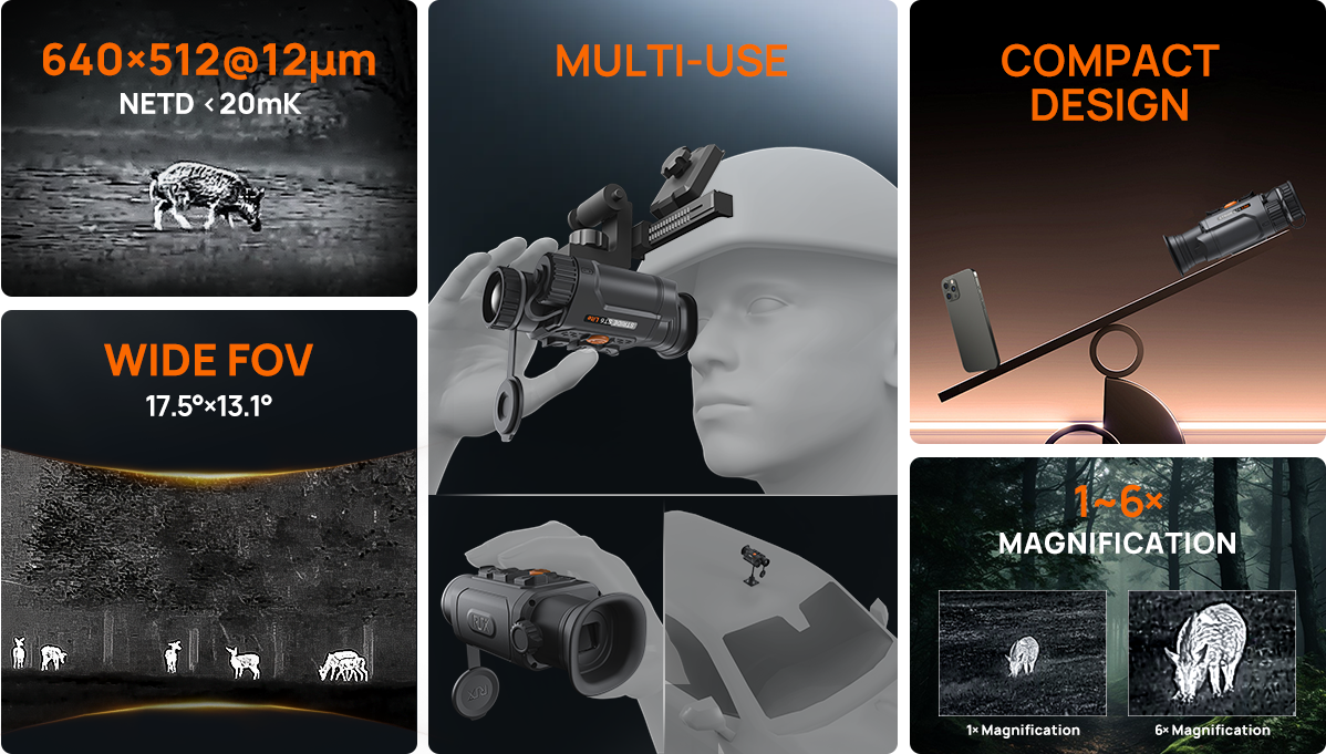 Rix RIX Stride ST3 Lite Thermal Monocular (384 Resolution, 15mm)