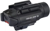 Olight Baldr Weapon Light (Red Laser, 1120 Lumens, 240m, Black)