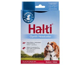 Halti Optifit Headcollar (Black/Red, Large)
