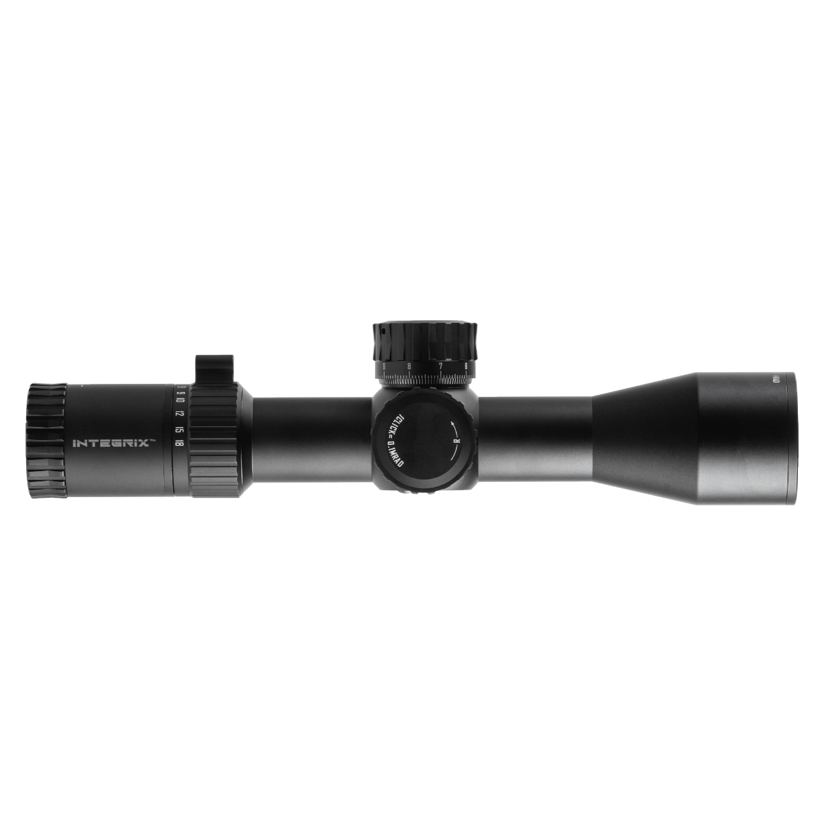 INTEGRIX® iX6 3-18X44 34 mm FFP Mid Power Scope, M1 MRAD