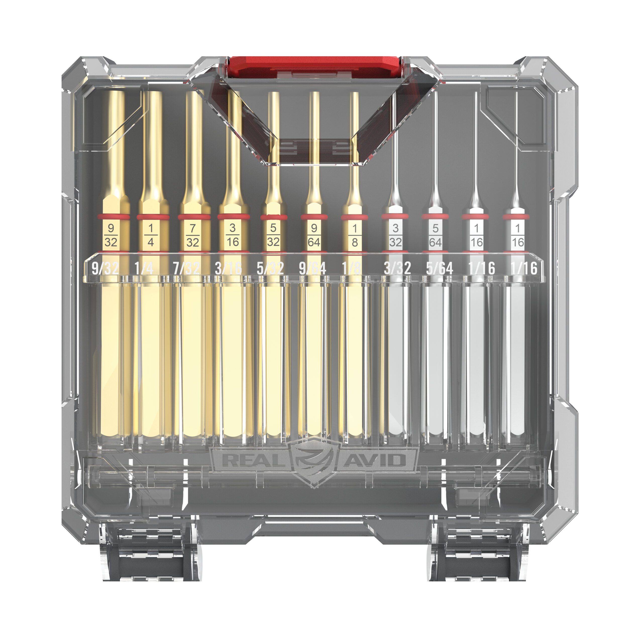 Main Image for Accu-Punch® 11-Piece Standard Brass & Steel Pin Punch Set-Real Avid-Real Avid