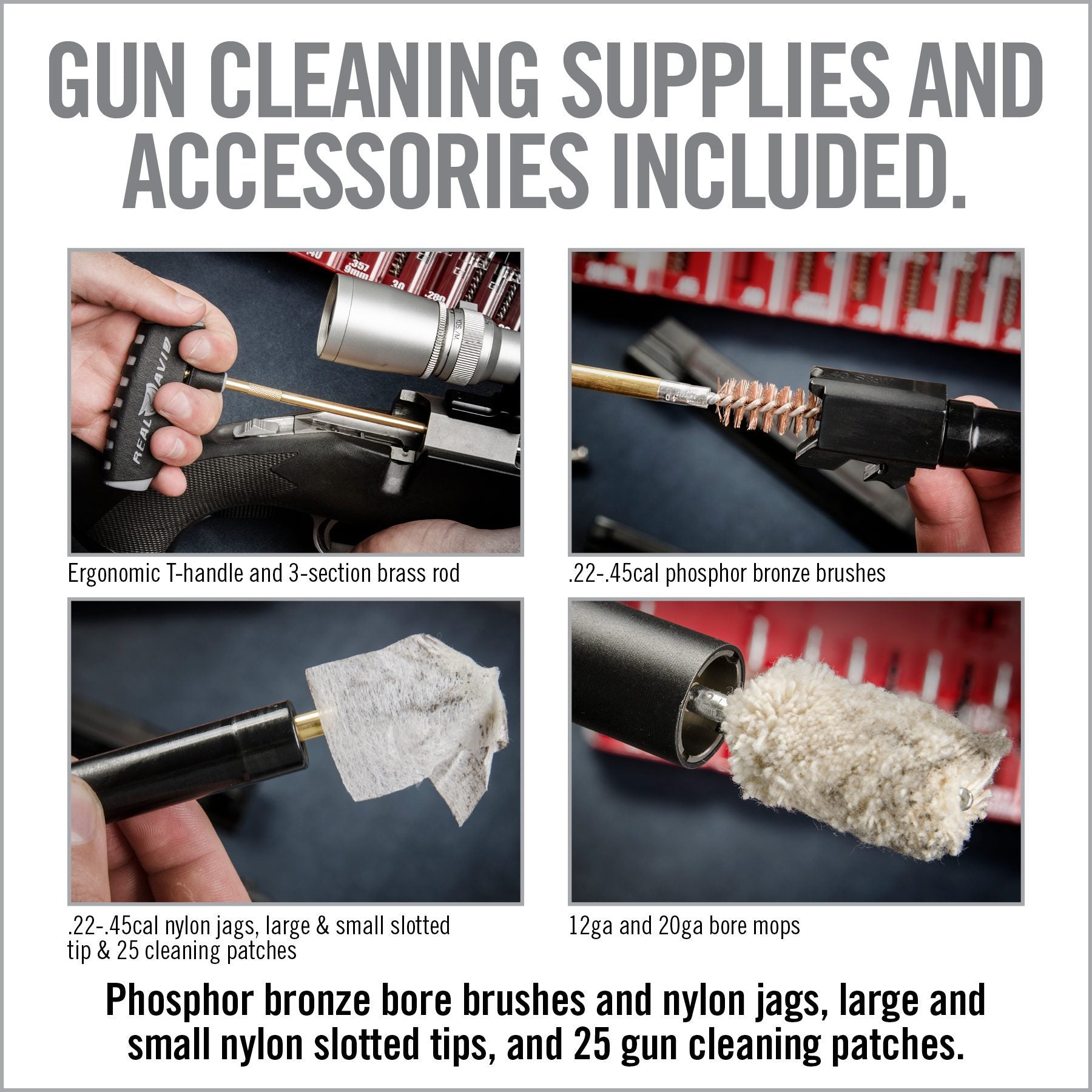8 Image for Gun Boss® Pro - Universal Cleaning Kit-Real Avid