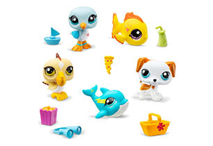 Littlest Pet Shop Beach Besties 5 Pack