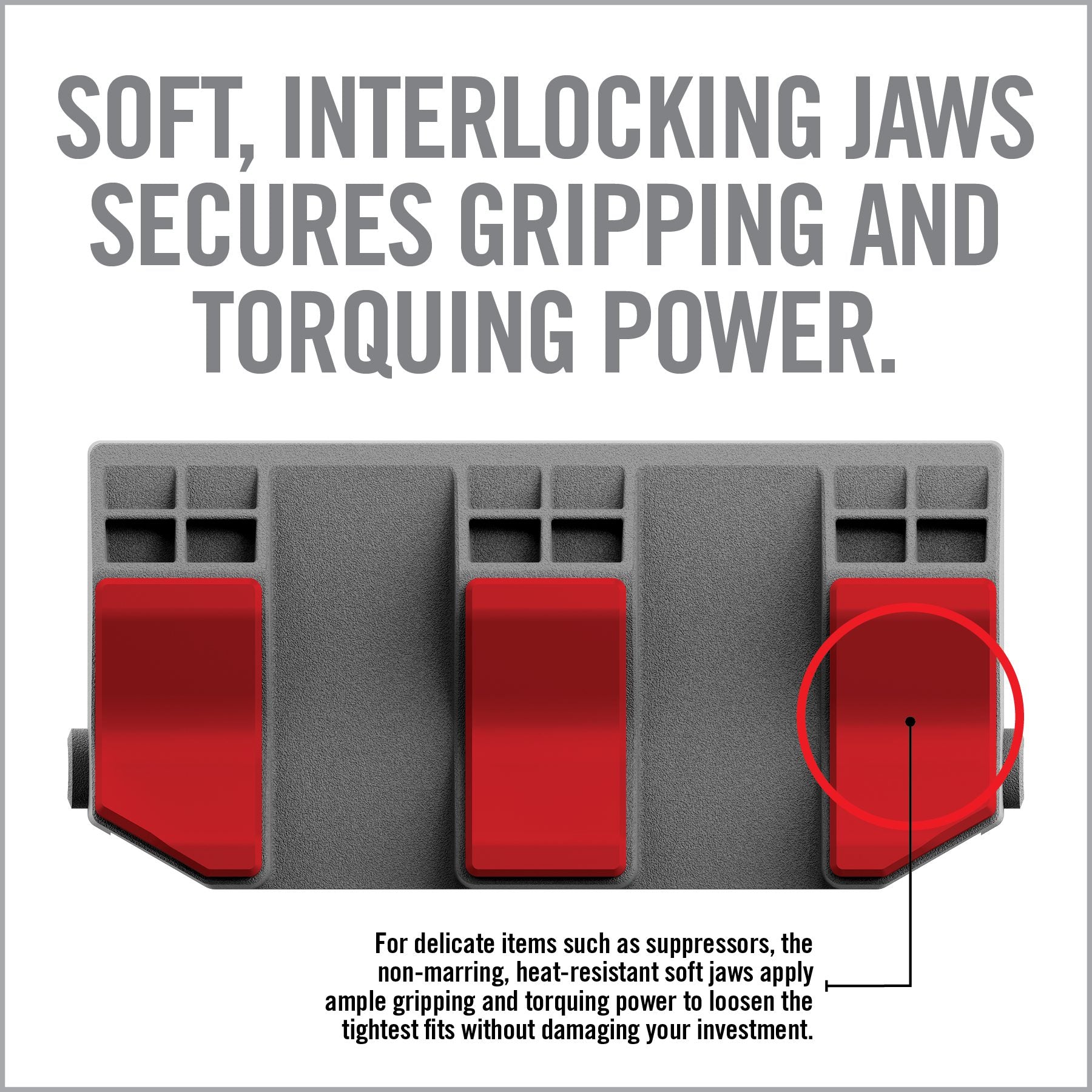 4th Image for Smart-Jaws™ — Tube-Fit™ for Master Gun Vise® - Real Avid