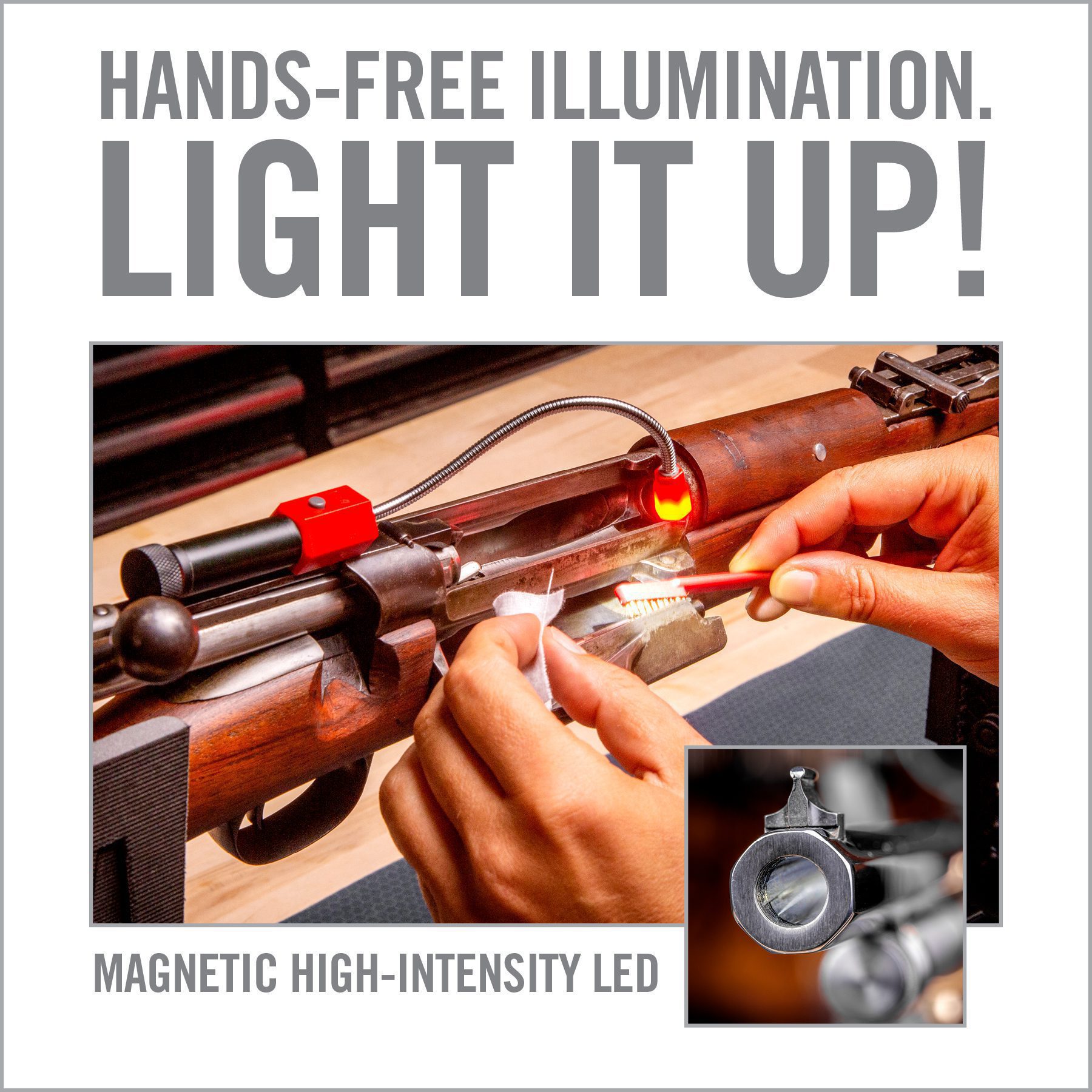 6th Image for Magnetic Bore Light™ - Real Avid