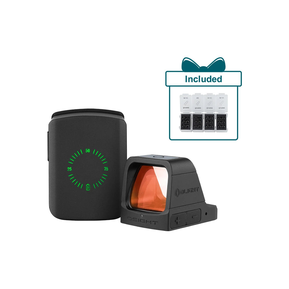 Olight Osight 3 MOA Red Dot Sight (3 MOA, Black)