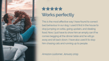 Customer testimonial - works perfectly!