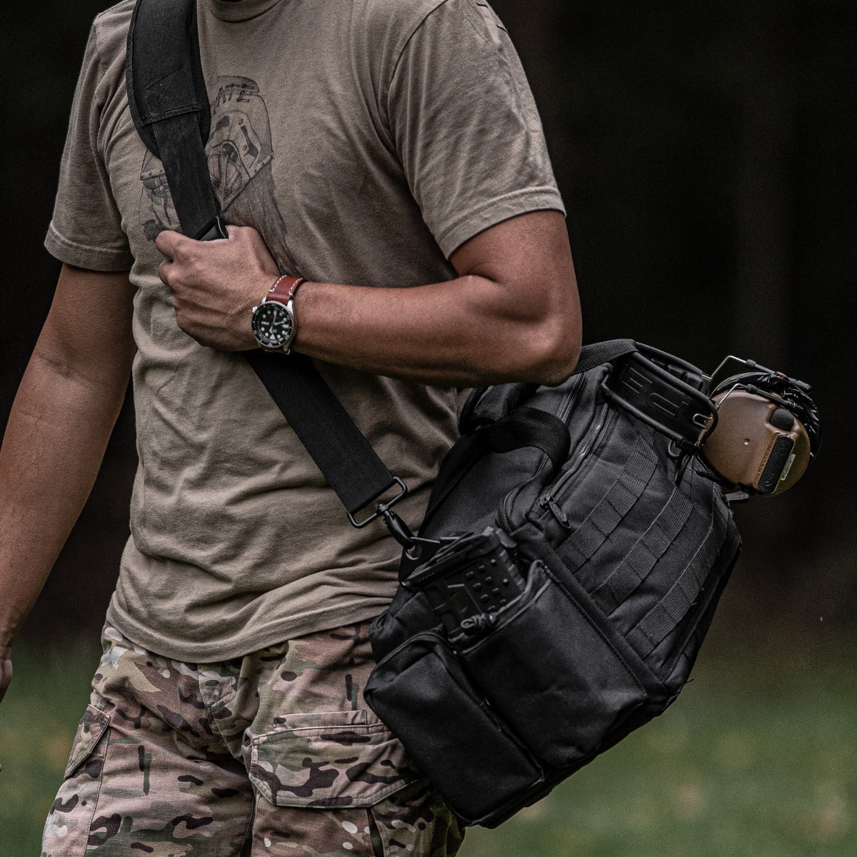 UTG® All-in-1 Range Bag, 21"x9"x8", Black