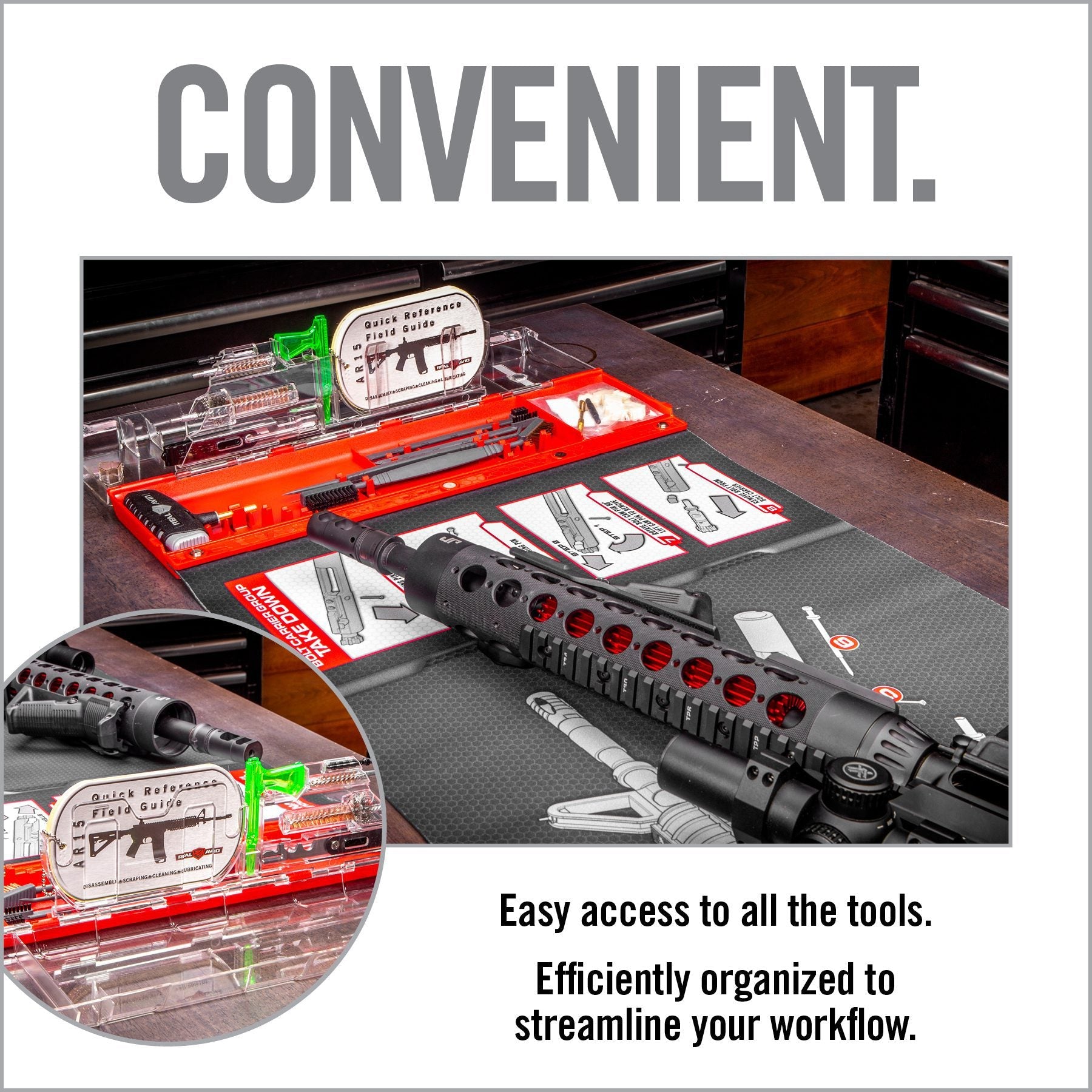 5 Image for Master Cleaning Station® - AR15-Real Avid