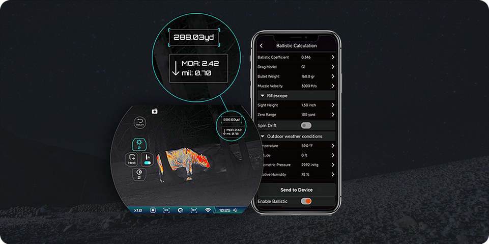Rix RIX Titan T6 Thermal Monocular (640 Resolution, 35mm, LRF)