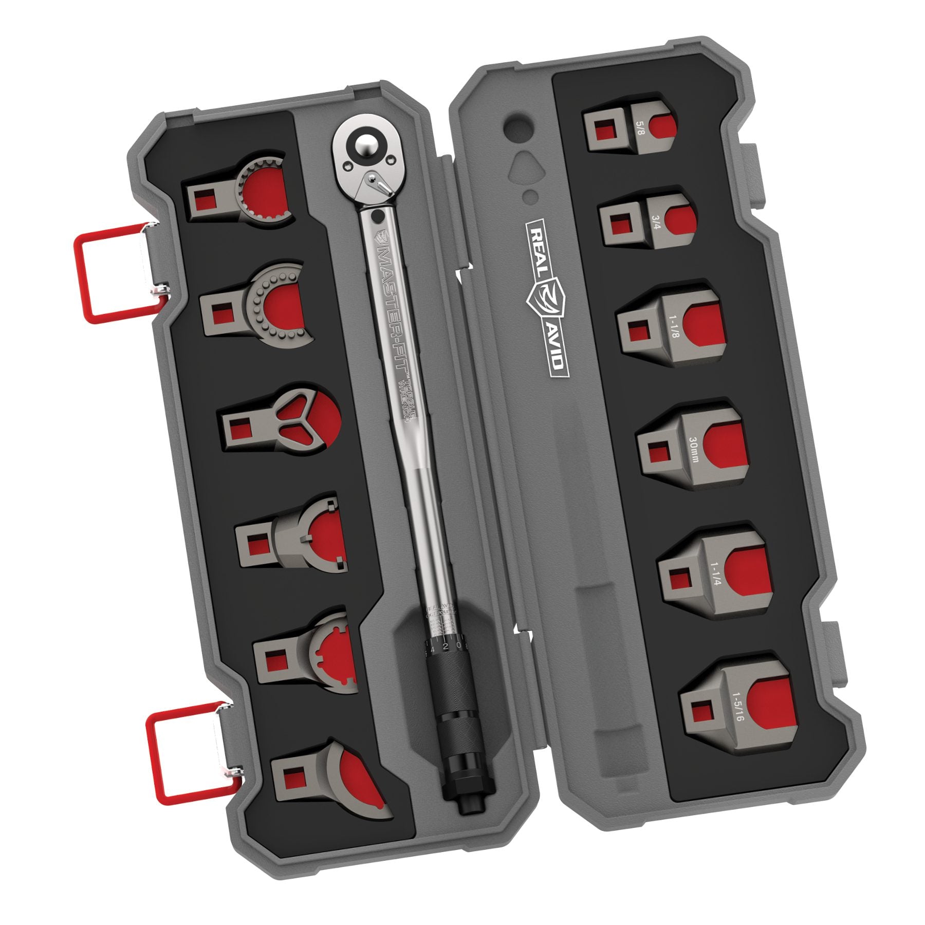 Main Image for Master-Fit® 13-Piece AR15 Crowfoot Wrench Set-Real Avid-Real Avid