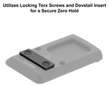UTG Super Slim RMR Mount for Glock Rear Sight Dovetail