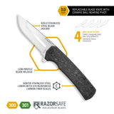 Outdoor Edge Razor VX5 Replaceable Blade Ceramic Bearing Flipper EDC Knife (3.0")