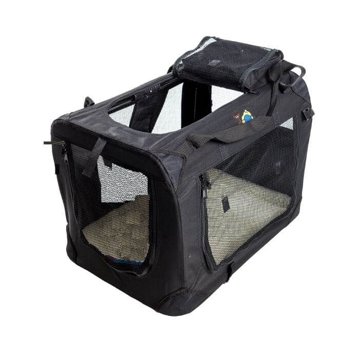 Cosmic Pets Collapsible Carrier (X-Small, Black)
