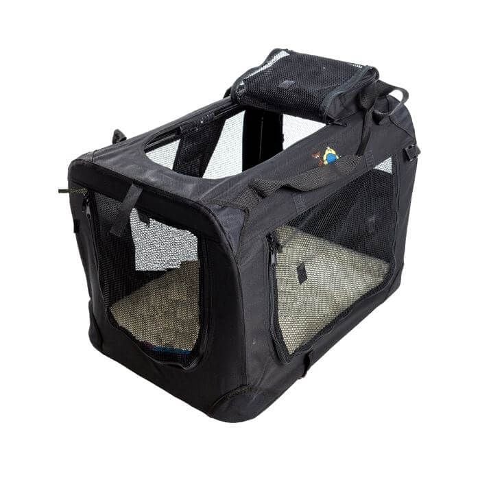 Cosmic Pets Collapsible Carrier (XXXL, Black)
