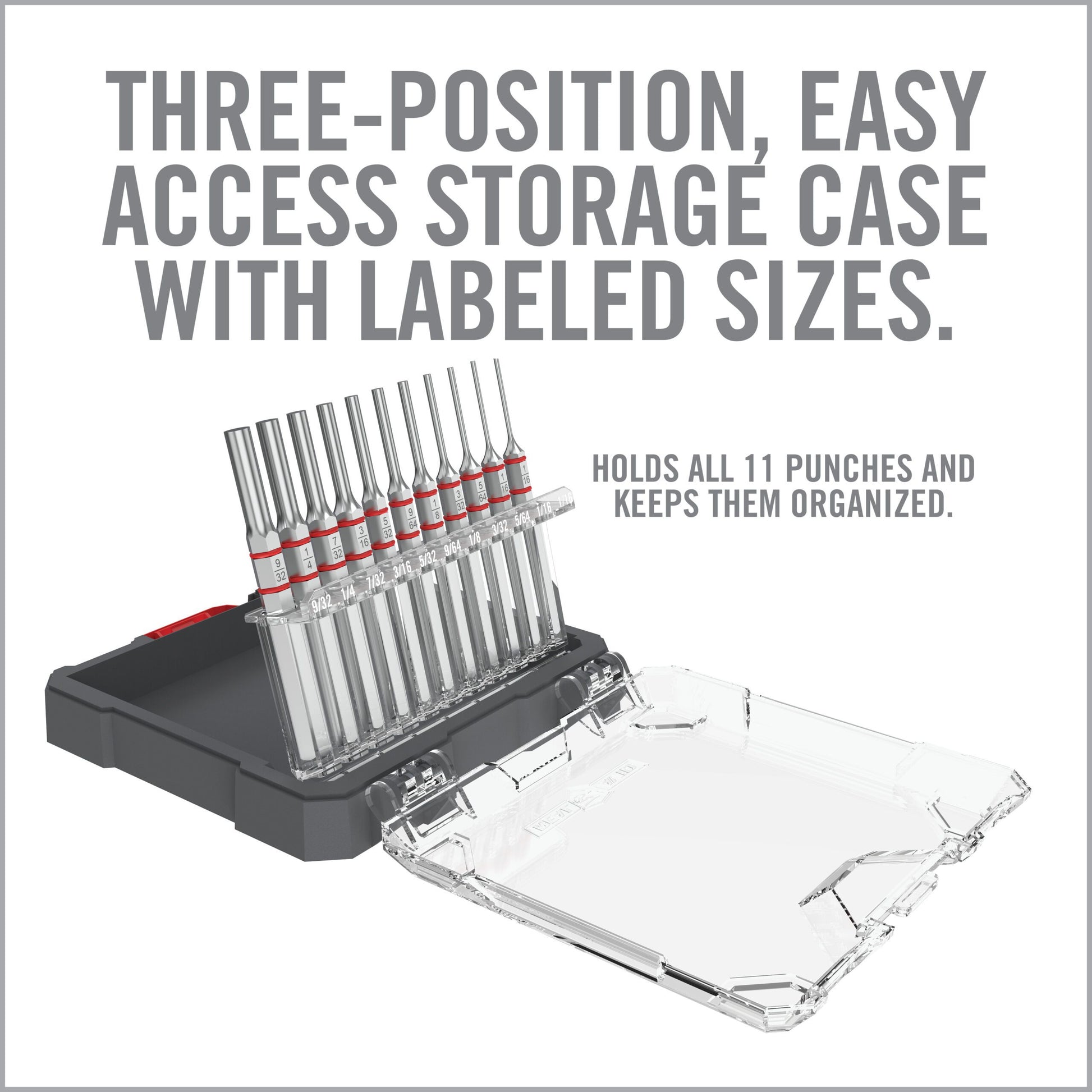 9th Image for Armorer’s Master Hammer™ and Accu-Punch® 11-Piece Standard Pin Punch Set - Real Avid