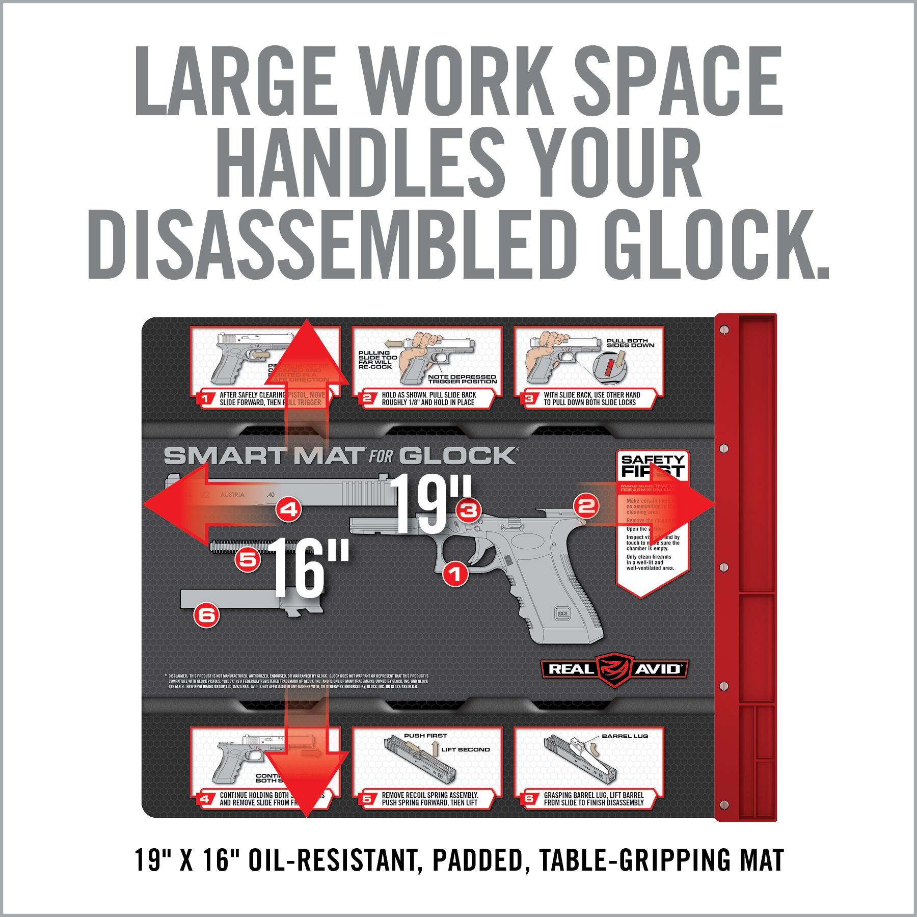 5 Image for Smart Mat® For Glock*-Real Avid