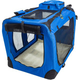 Cosmic Pets Collapsible Carrier (Medium, Blue)