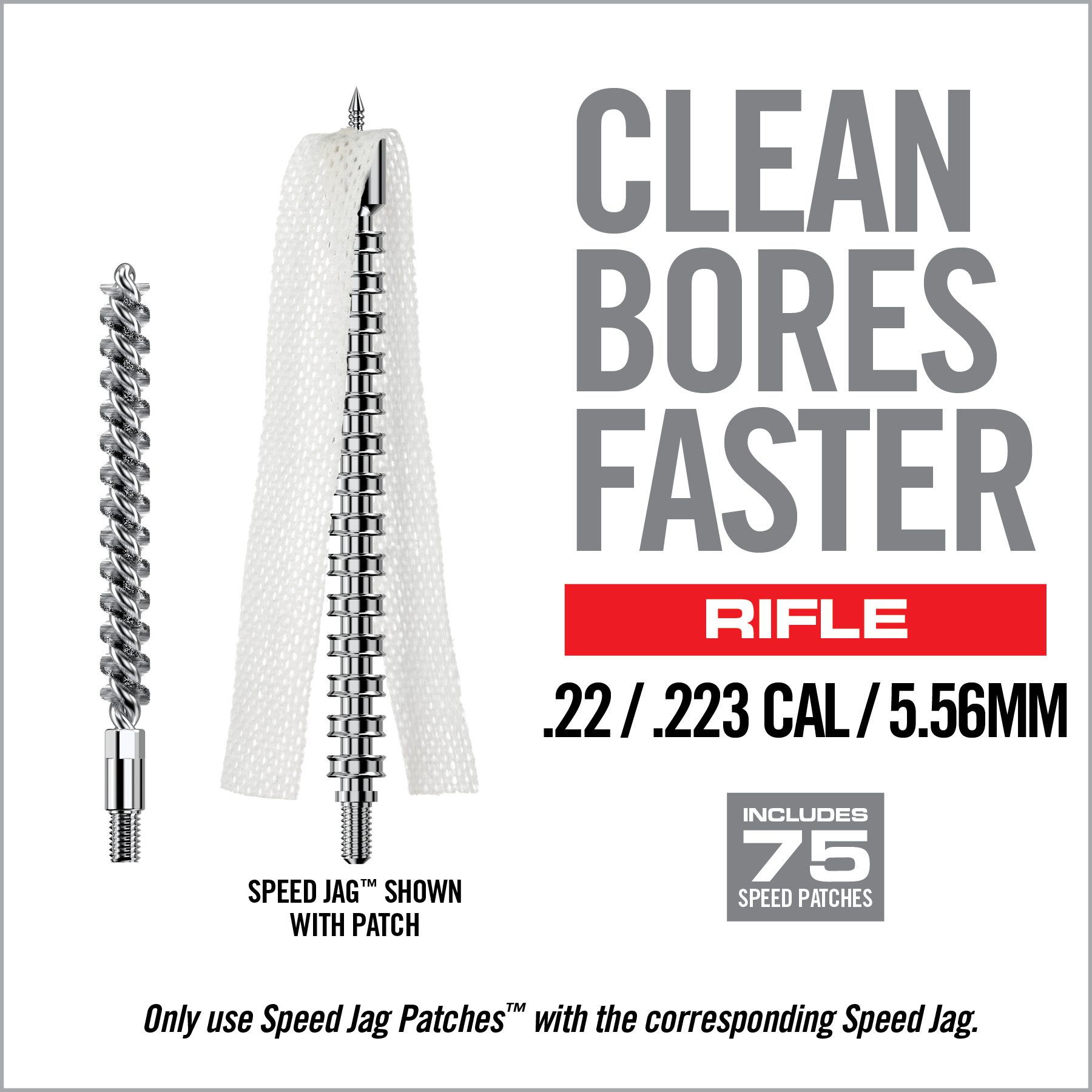 13 Image for Bore-Max® Speed Clean System™-.22 / .223 CAL / 5.56MM-Real Avid