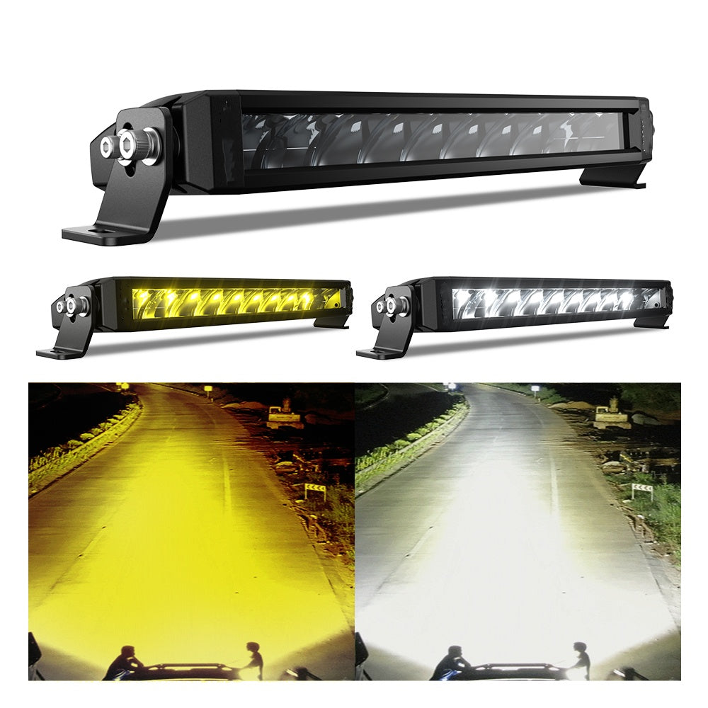 Flex 6″ White & Golden LED Light Bar