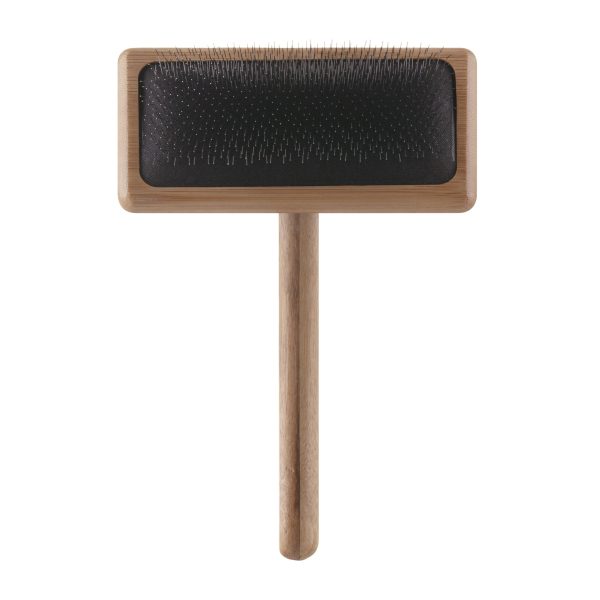 Bamboo Soft Pin Slicker - Medium - Image 2