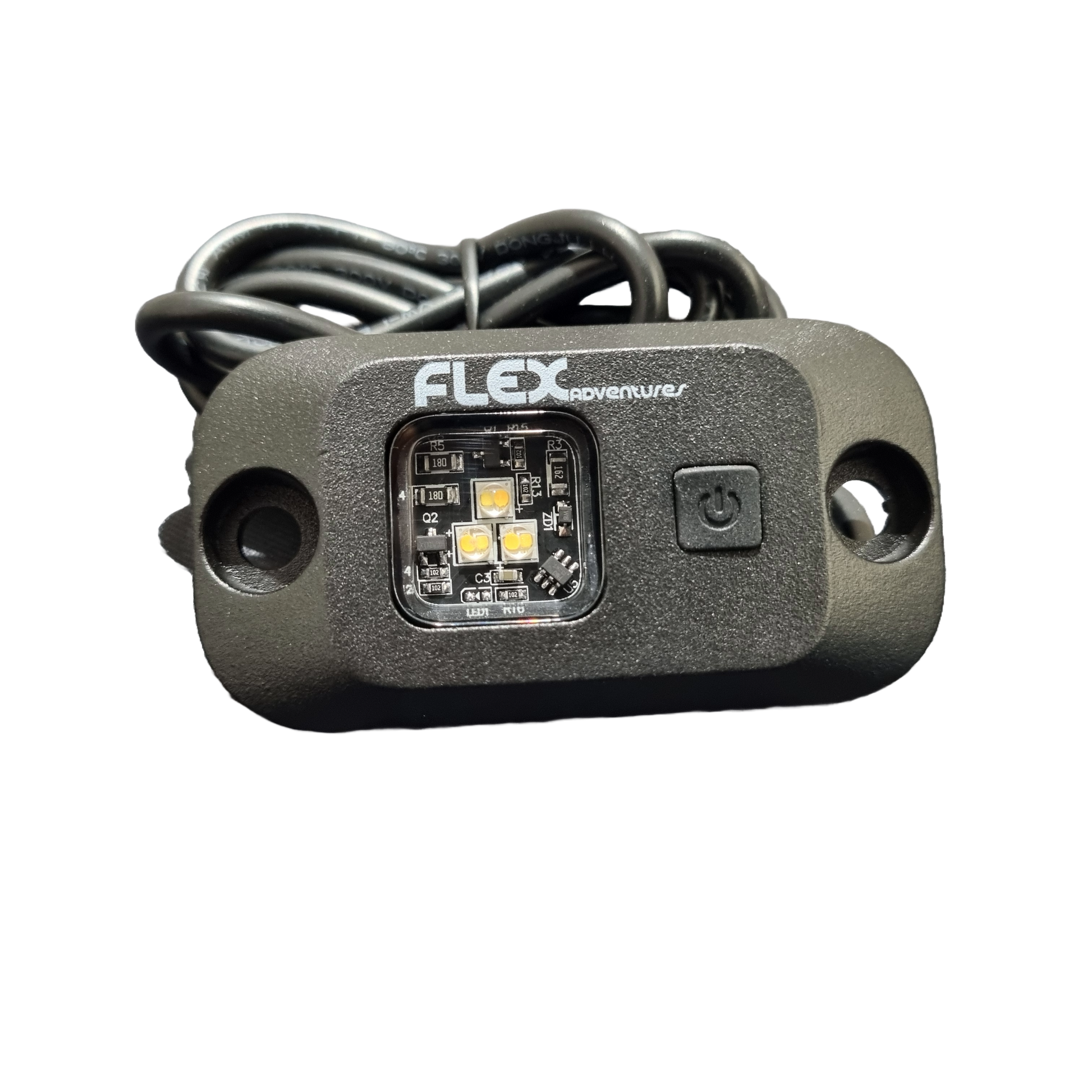 Flex 12V LED Dual-Colour Rock Light (Built-In Switch)