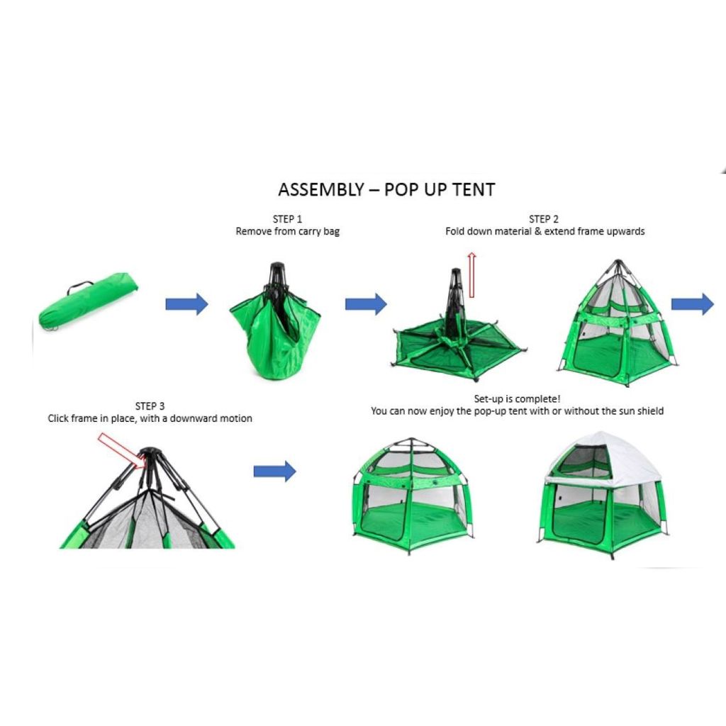 One Piece Pop-Up Tent for Pets [Material & Steel] (170 x 90 x 120cm) - Image 8