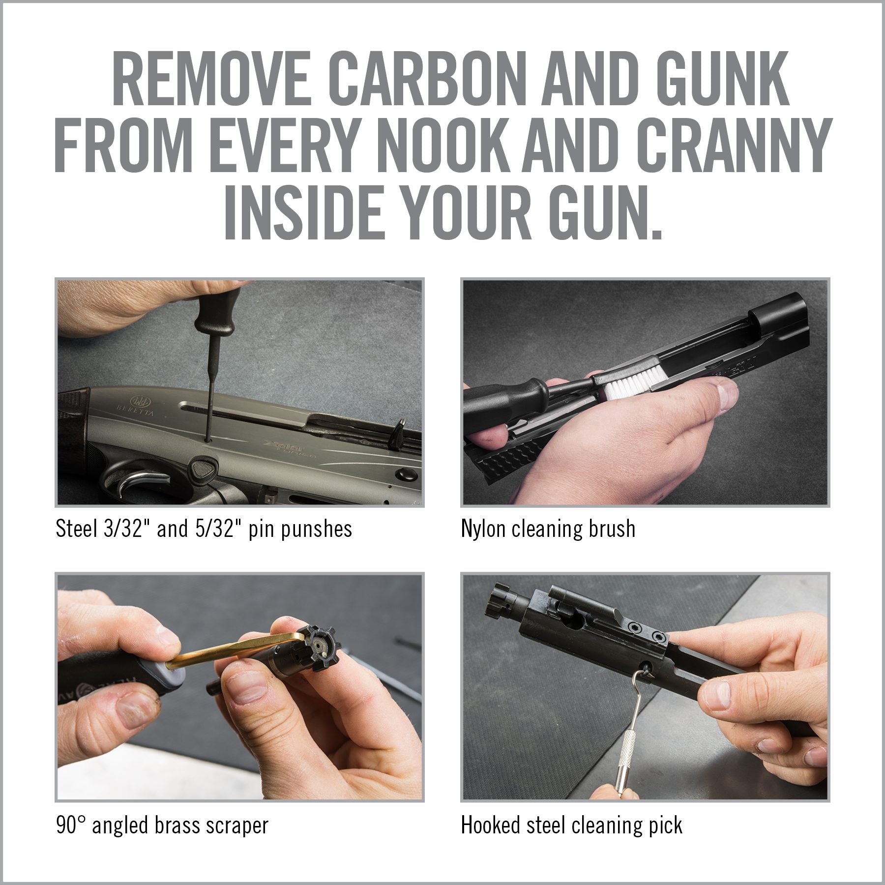 5 Image for Gun Boss® Pro - Precision Cleaning Tools-Real Avid