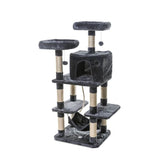 Cosmic Pets Plush Cat Tree (Polaris, Grey)