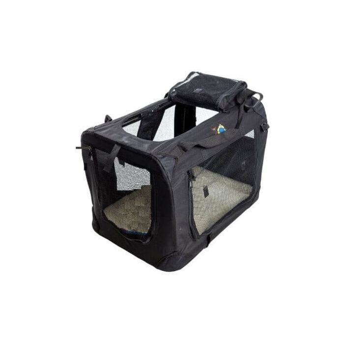 Cosmic Pets Collapsible Carrier (Medium, Black)