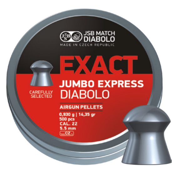 5.5MM JSB JUMBO EXACT EXPRESS 14.35GR 500